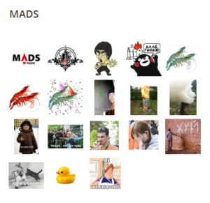 Mads стикеры телеграм